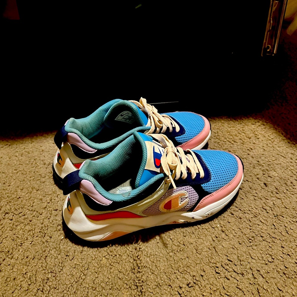 Champion shoes.